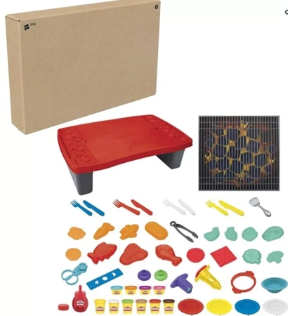 Play-Doh Ciastolina Wielki zestaw do Grillowania Grill i akcesoria E8742