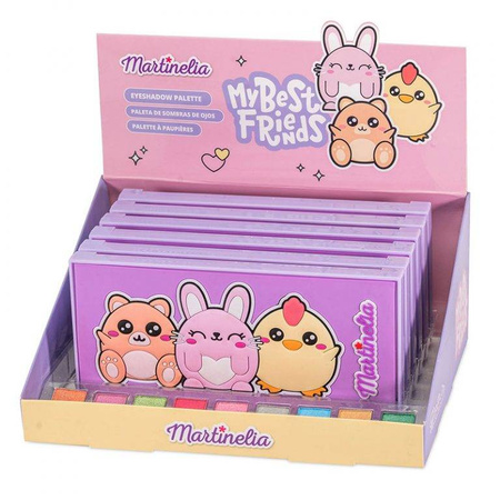 MARTINELIA ZESTAW CIENI DO POWIEK PALETA LUSTERKO