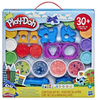 Play-Doh Ciastolina 12 TUB FOREMKI AKCESORIA 30 SZ