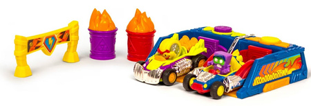 SUPER ZINGS WYŚCIGI 2 AUTKA + FIGURKI EKSKLUZYWNE