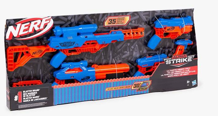 NERF MEGA ZESTAW ALPHA 5W1 5 WYRZUTNI 30 STRZAŁEK