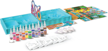 AQUA GELZ DUŻY ZESTAW KREATYWNY LAGUNA KOLOROWE ŻELE 3D FIGURKI + AKCESORIA