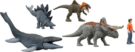 JURASSIC WORLD FIGURKI DNOZAURY CHAOS THEORY KALENDARZ ADWENTOWY 2024