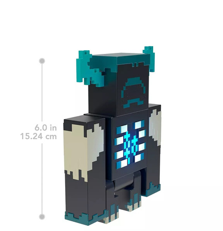 MINECRAFT figurka WARDEN NADZORACA z dźwiękami i światłem 15 cm