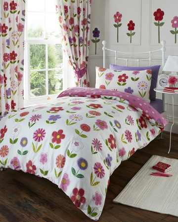 POŚCIEL KWIAT KWIATKI KWIATY FLOWERS 140X200