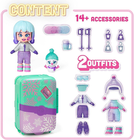 KookyLoos Walizka WANDY Figurka + Zwierzak