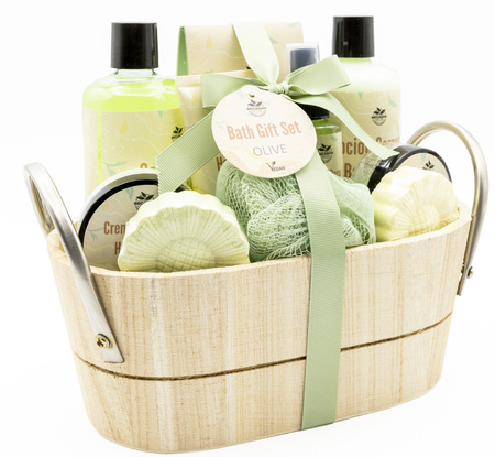 BCS DUŻY KOSZ ZESTAW PREZENTOWY KOSMETYKÓW CIAŁA KĄPIELI DLA KOBIET ŚWIĘTA