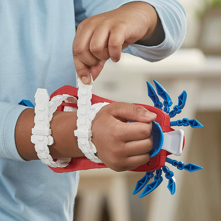 MARVEL NERF WYRZUTNIA Sieci SPIDERMAN ARACHNO Mechstrike Mechasaurs F6677