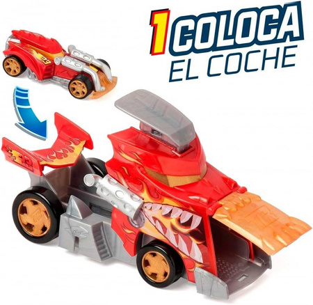 T-Racers S Playset Fire Launcher Truck Ciężarówka Wyrzutnia ognia