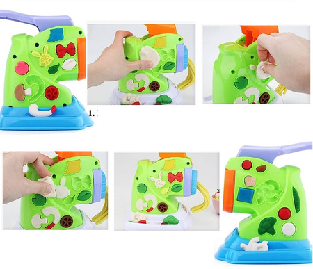 CIASTOLINA MASA PLASTYCZNA MASZYNKA ZESTAW CIASTO