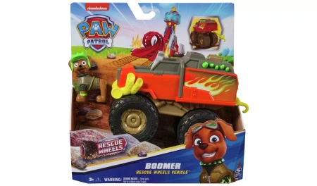 Psi Patrol Pojazd terenowy Figurka Boomer Rescue Wheels Monster Truck