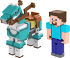 MINECRAFT zestaw 2 figurek FIGURKA STEVE + KOŃ HDV39