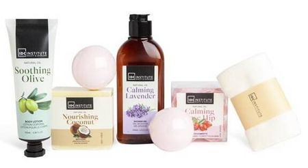 IDC ZESTAW PREZENTOWY ŚWIĄTECZNY KOSMETYKÓW CIAŁA KĄPIELI NATURAL OIL