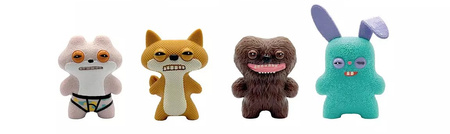 FUGGLER LIMITED EDITION 1.5 COLLECTIBLE FIGURES - 4 PACK VER. E