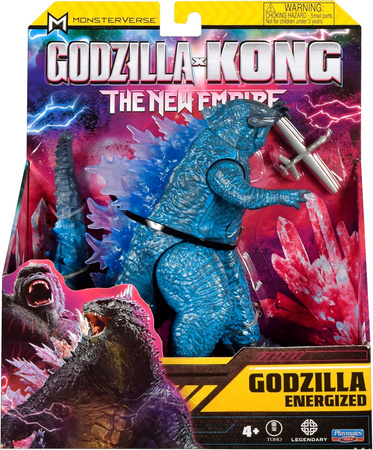 GODZILLA vs KONG Godzilla Energized figurka 15 cm z dronem