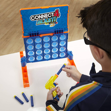 HASBRO GRA Connect 4 Blast ZRĘCZNOŚCIOWA NERF