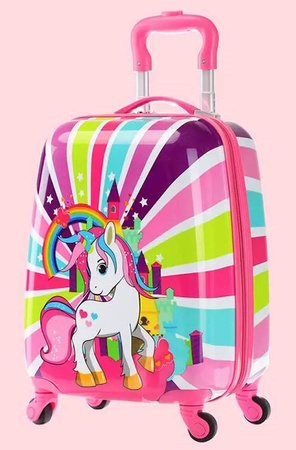 JEDNOROŻEC WALIZKA KABINOWA DZIECI BAGAŻ PODRÓŻNA