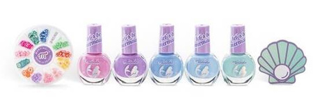 MARTINELIA SYRENKA ZESTAW LAKIERY DO PAZNOKCI OZDOBY MANICURE
