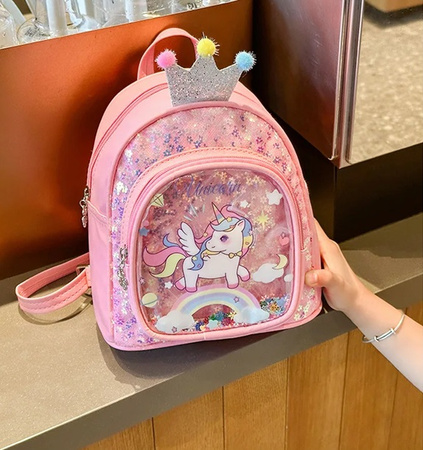 JEDNOROŻEC PLECAK PLECACZEK DLA DZIECI DO PRZEDSZKOLA