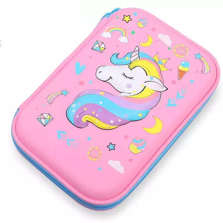 JEDNOROŻEC PIÓRNIK SZKOLNY 3D DZIECI POP IT GRATIS