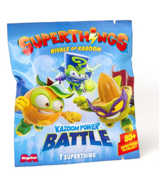 SuperThings ZINGS seria KAZOOM POWER BATTLE - saszetka z figurką