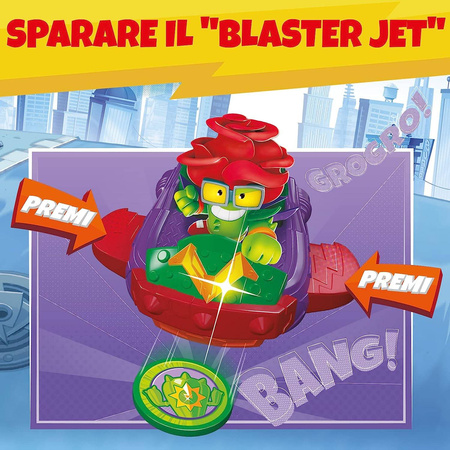 Super Zings Things seria 8 Spike Roller Pojazd