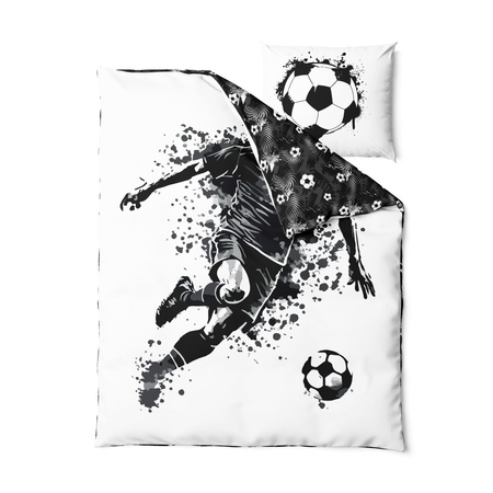 Pościel Piłka 140x200 Football Dynamiczny Styl dla Fanów Piłki