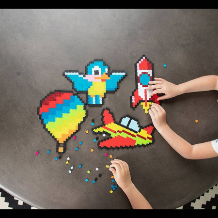 PUZZLE Puzzelki Pixelki ZESTAW W Powietrzu 1500 EL