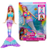 BARBIE DREAMTOPIA LALKA SYRENKA MALIBU ŚWIECĄCA HDJ36