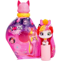 VIP PETS CATS FIGURKA KOTKA Z DŁUGIMI WŁOSAMI DO STYLIZACJI ELECTRA DODATKI