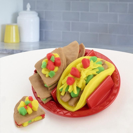 CIASTOLINA PLAY DOH KUCHNIA CZAS NA TACO TORTILLA ZESTAW HASBRO