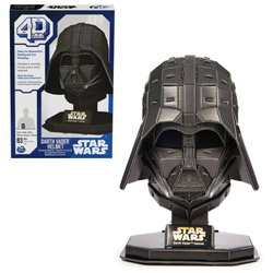 STAR WARS GWIEZDNE WOJNY DARTH VADER HEŁM PUZZLE 3D MODEL