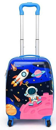 KOSMOS PLANETY WALIZKA DZIECI KABINOWA 4 KÓŁKA