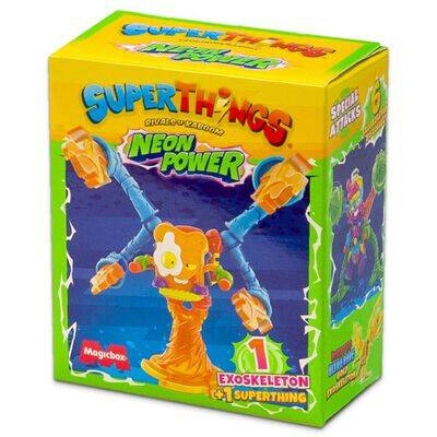 SUPER THINGS SUPERTHINGS NEON POWER 11 SERIA ZINGS EGZOSZKIELET 3075