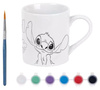 STITCH STICZ Kubek do malowania farbami Zestaw kreatywny dla dzieci
