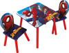 SPIDERMAN PAJĄK STOLIK STÓŁ DREWNIANY 2 KRZESŁA DLA DZIECI MEBLE DO POKOJU