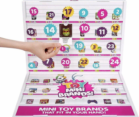 ZURU MINI BRANDS TOY 5bSURPRISE NIESPODZINKI ZABAWKI KALENDARZ ADWENTOWY