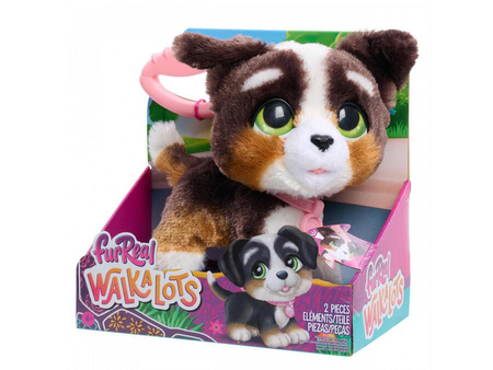 HASBRO FUR REAL WALKALOTS CHODZĄCY PIESEK NA SMYCZY DŹWIĘKI 28056