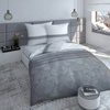 EKSKLUZYWNA SZARA BIAŁA KOMPLET POŚCIEL 200X220