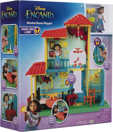 DISNEY ENCANTO DOMEK POKÓJ MIRABEL NASZE MAGICZNE ENCANTO FIGURKA AKCESORIA