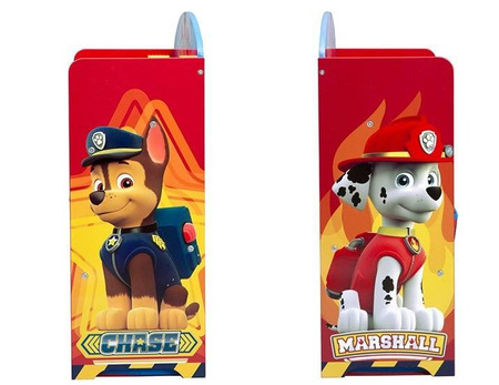 PSI PATROL DUŻY ORGANIZER POJEMNIK REGAŁ KSIĄŻKI BIBLIOTECZKA PÓŁKA DZIECI