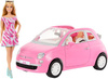 BARBIE FIAT 500 CABRIOLET + LALKA HRG59 AUTO