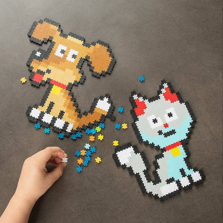 Puzzelki Pixelki Jixelz. Zwierzęta Domowe 700 el.
