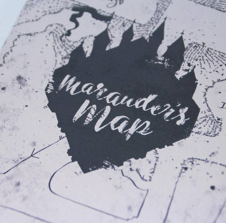 HARRY POTTER NOTES PAMIĘTNIK ZESZYT Mapa Huncwotów