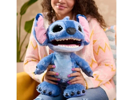 Disney STITCH Duża Maskotka interaktywna 43 cm