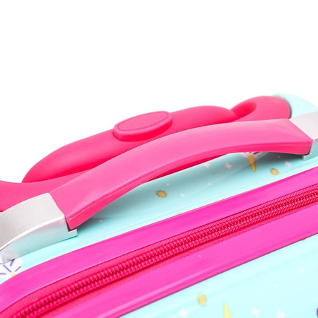 JEDNOROŻEC UNICORN ZESTAW WALIZKA KABINOWA DZIECI BAGAŻ PODRÓŻNA + PLECAK