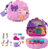 POLLY POCKET ZESTAW TOREBKA KOMPAKTOWA PIESEK PUDEL FRYZJER GROOMER