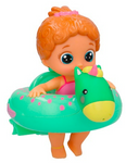 Lalka do kąpieli z kołem w kształcie jednorożca dla dzieci 