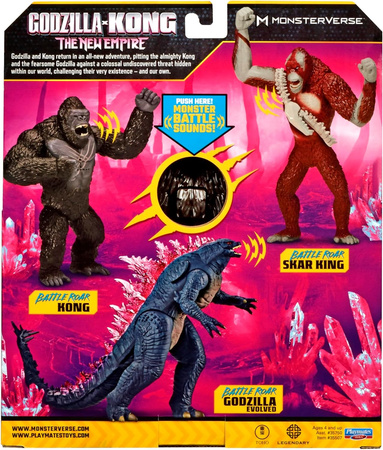 GODZILLA vs KONG Battle Roar King Kong figurka 18 cm z dźwiękiem