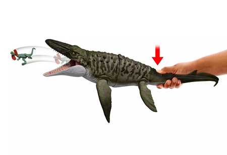Jurassic World Odrodzenie Bite n Blast Mozazaur Atak paszczą